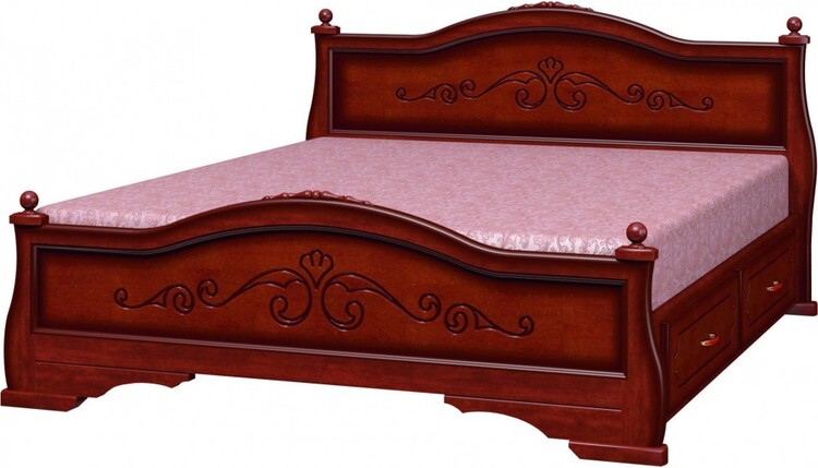 Кровать Карина 1 с ящиками в Красноперекопске