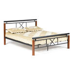 Двуспальная кровать EUNIS (AT-9220) Wood slat base (14025) в Красноперекопске