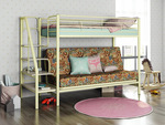 Двухъярусная кровать Мадлен 3 с диваном в Красноперекопске