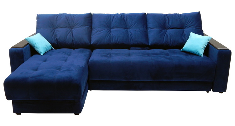 Угловой диван Бонд XL средний с накладкой 5 подушек в Красноперекопске
