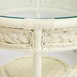 Комплект террасный ANDREA (стол кофейный со стеклом + 2 кресла + подушки) в Красноперекопске