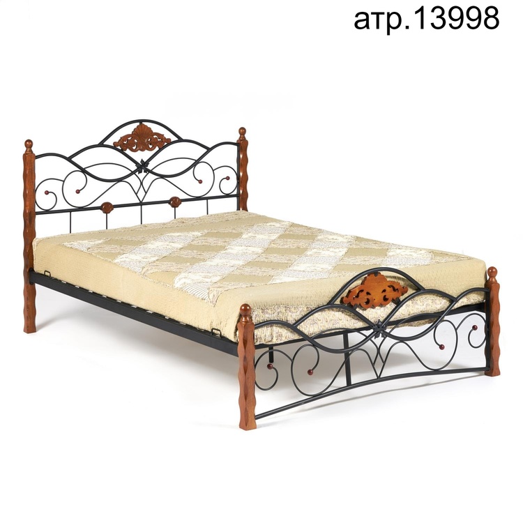  Двуспальная кровать CANZONA Wood slat base в Красноперекопске